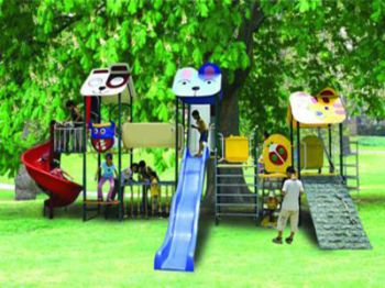 Bộ liên hoàn 2 khối 3 cầu trượt